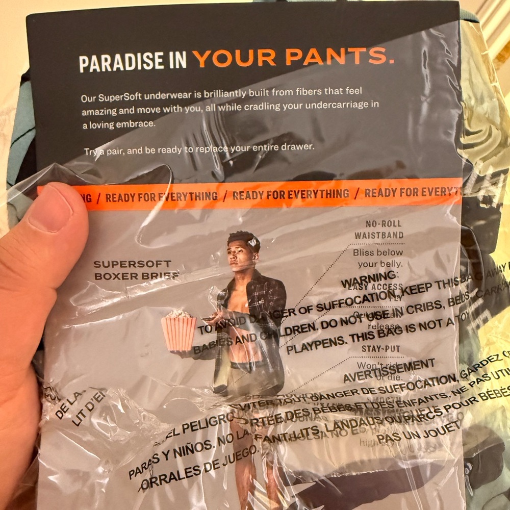 NWT XL (pack of 4) Pair Of Thieves: SuperSoft Boxer Briefs